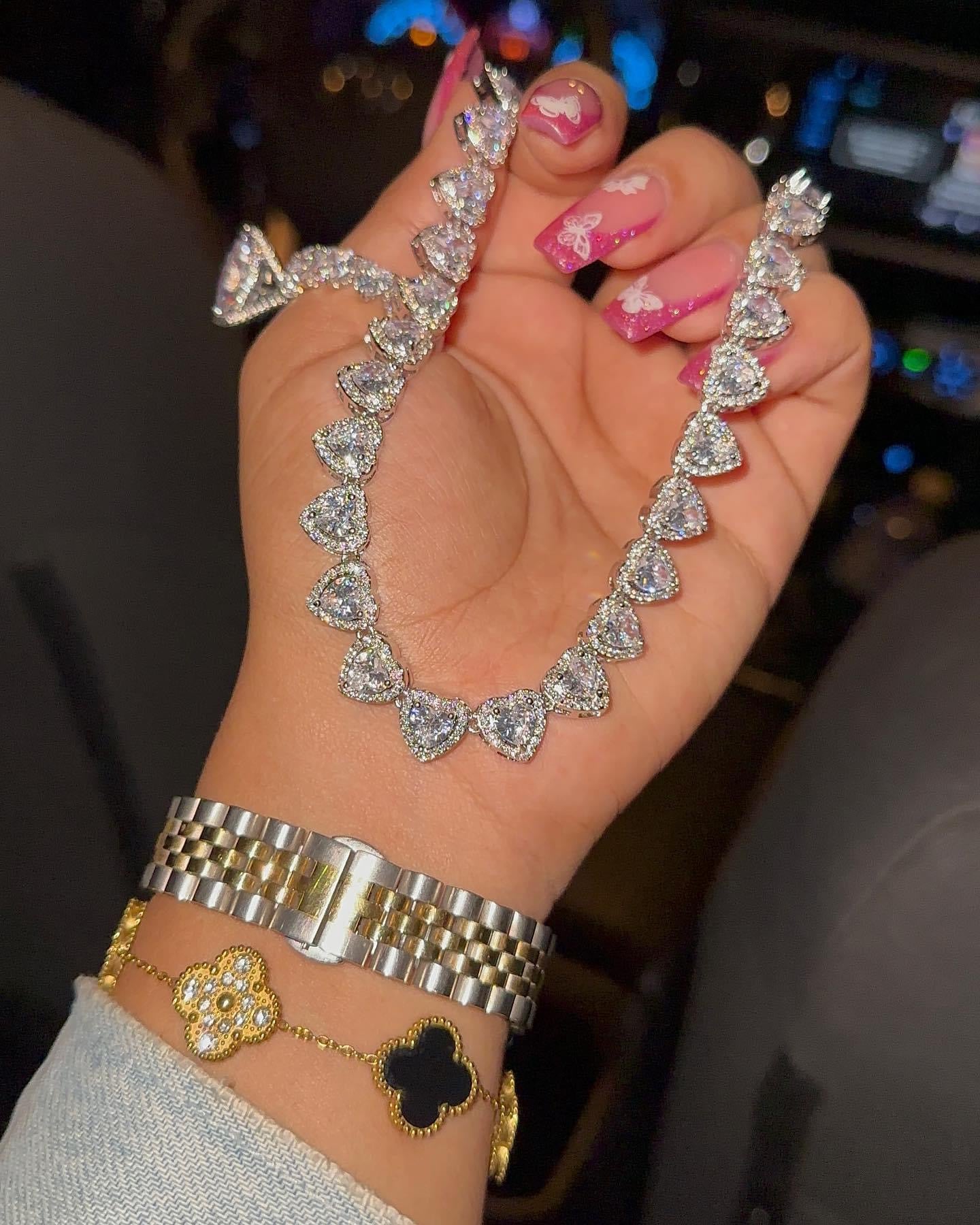 Collar Princesa Plateado