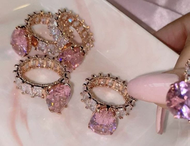 Anillo icy Kimberly Rosado