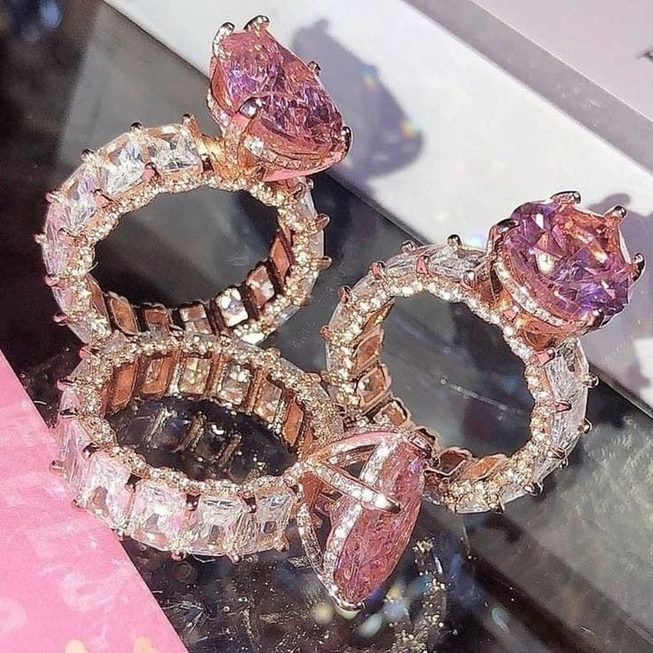 Anillo icy Kimberly Rosado