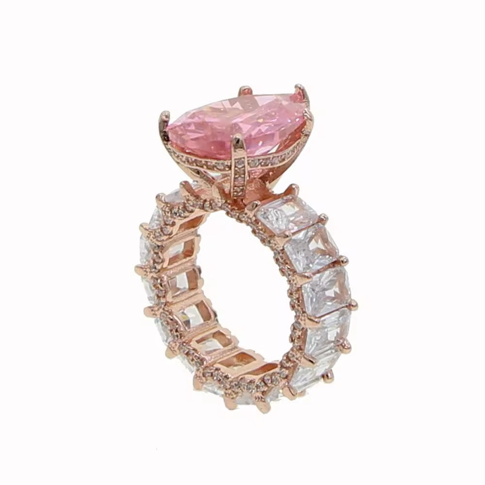 Anillo icy Kimberly Rosado