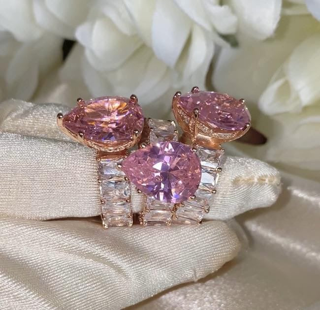 Anillo icy Kimberly Rosado