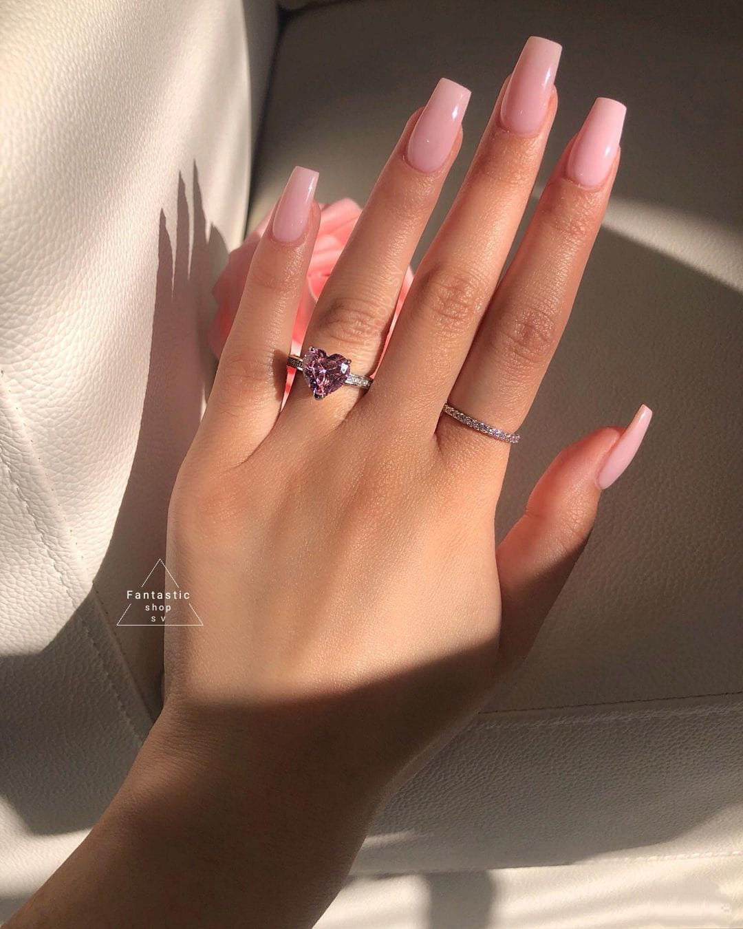 Anillo Diseño corazón Pink embassy