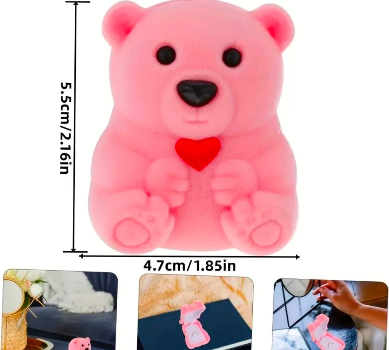 Mini caja de oso