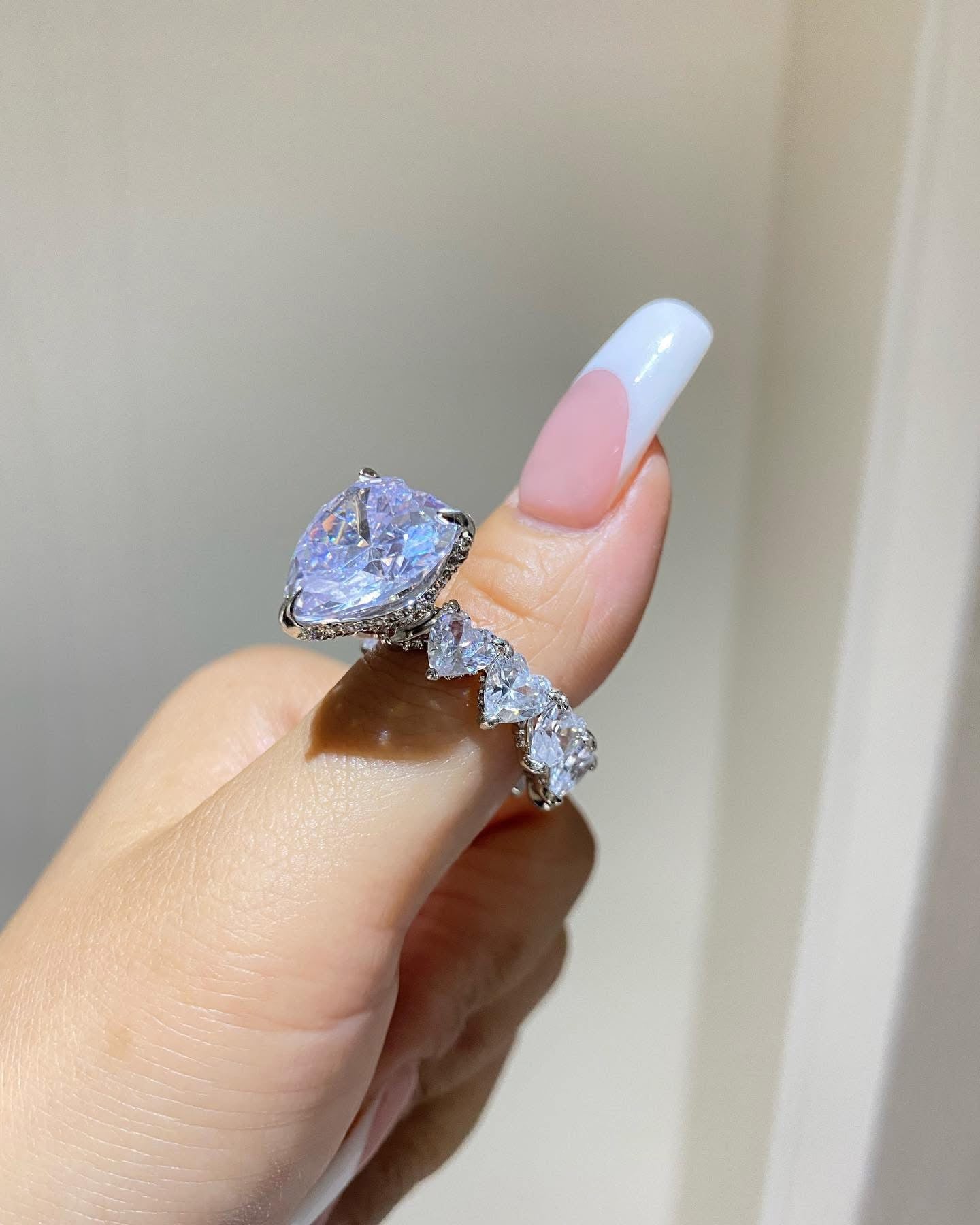 Anillo icy Majestad plateado