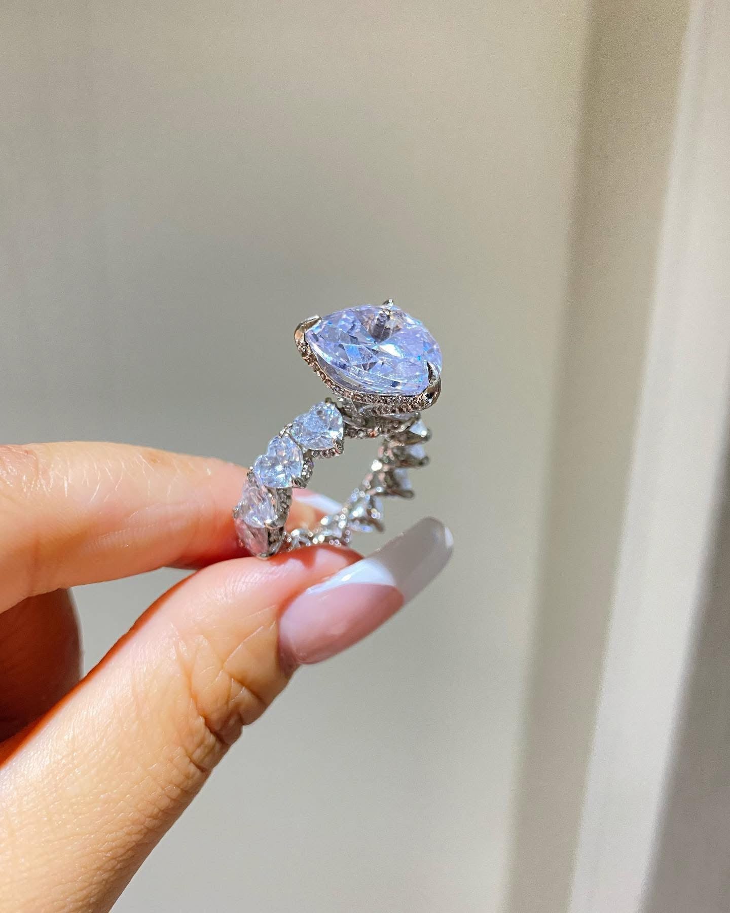 Anillo icy Majestad plateado