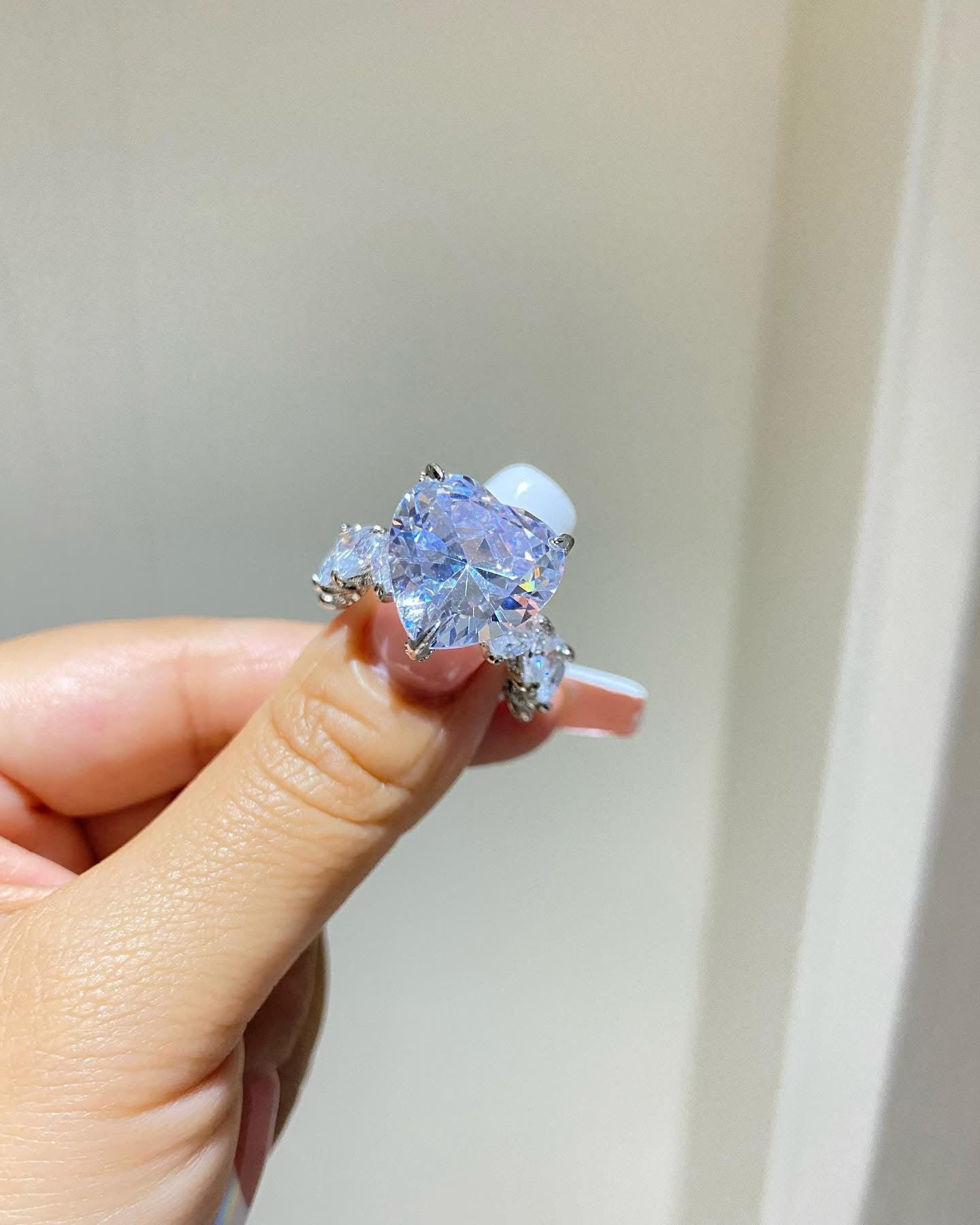 Anillo icy Majestad plateado