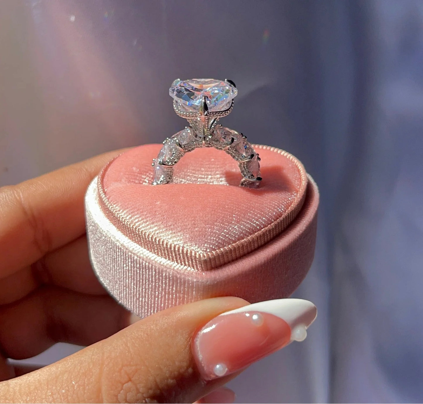 Anillo icy Majestad plateado