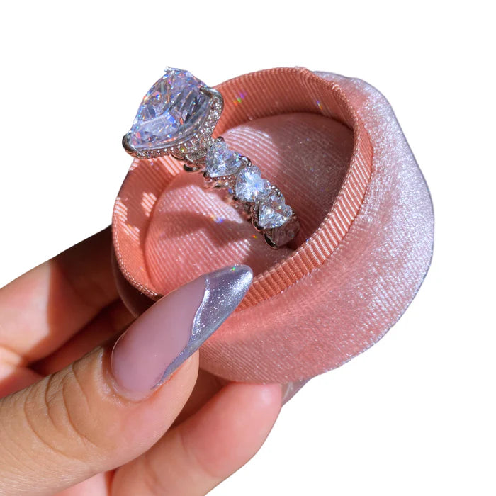 Anillo icy Majestad plateado