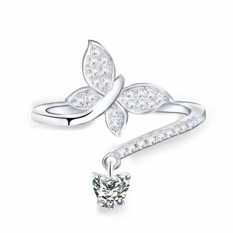 Anillo Ajustable diseño mariposa