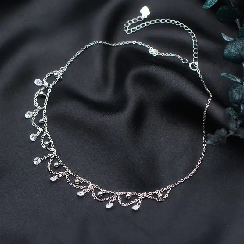 Collar princesa gotas de agua