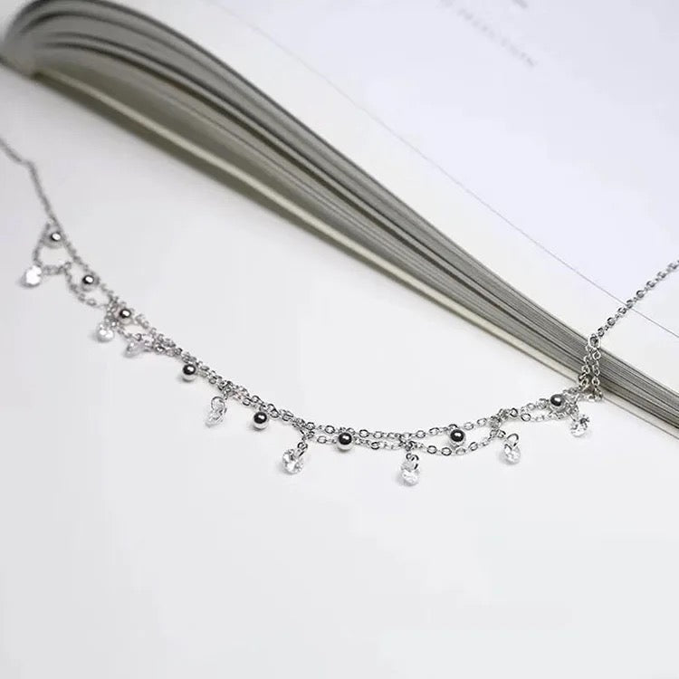 Collar princesa gotas de agua