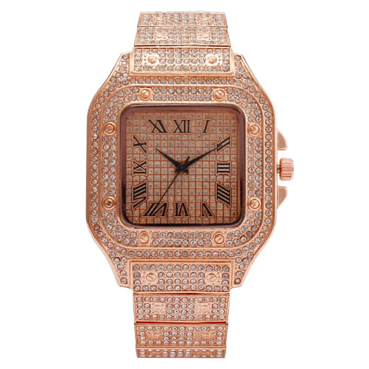 Reloj Unisex Icy Luxur Rose Gold