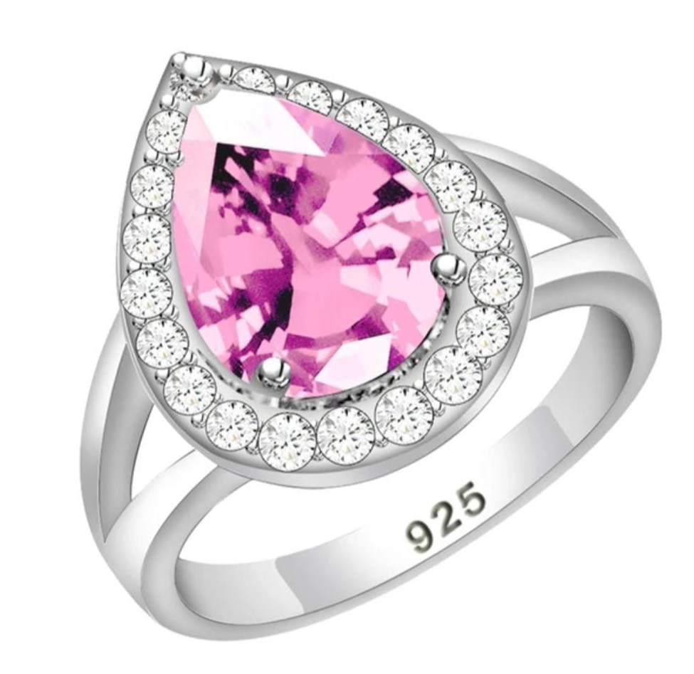 Anillo Sultana Rosado