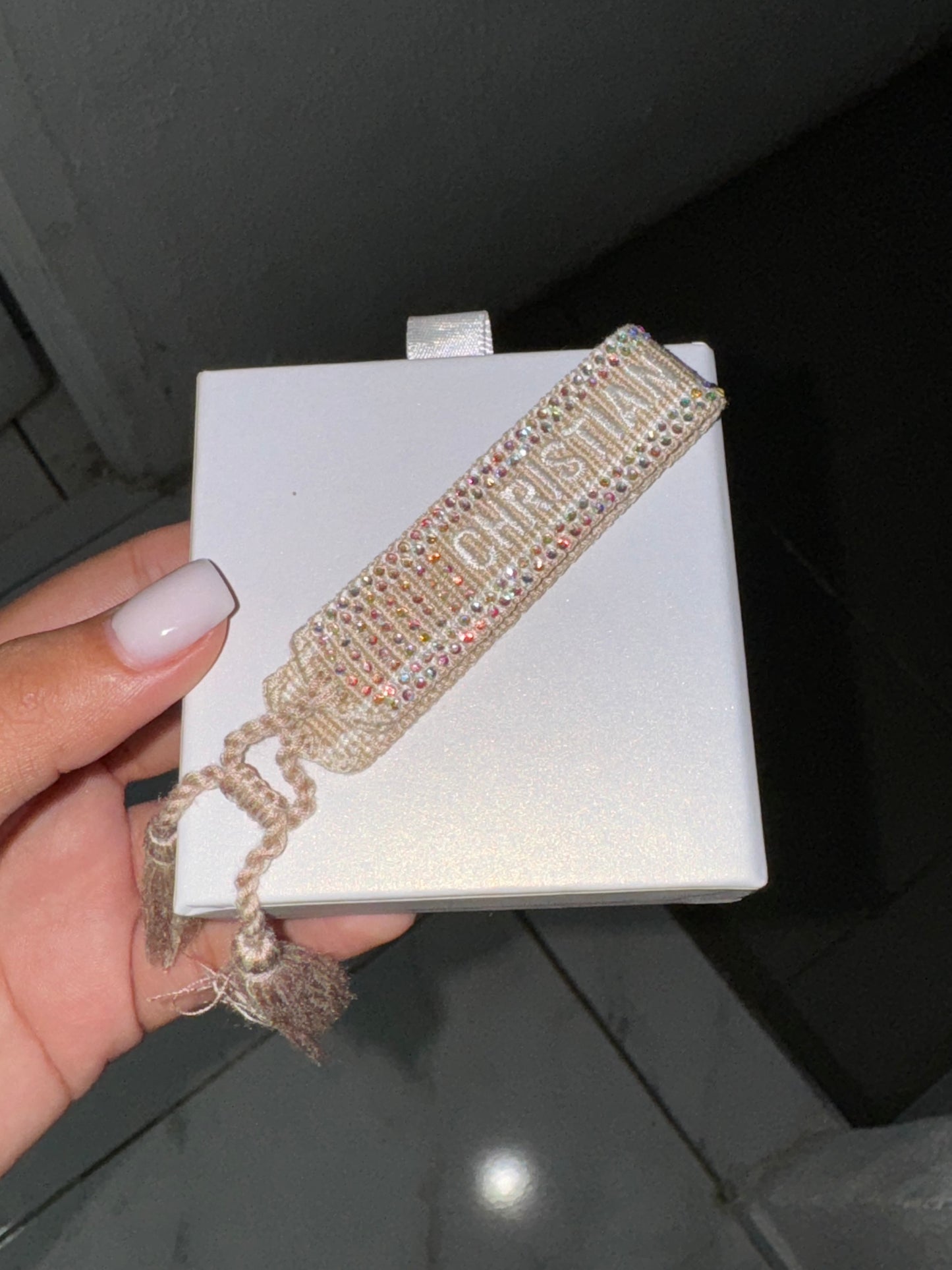 Pulsera CD diamante