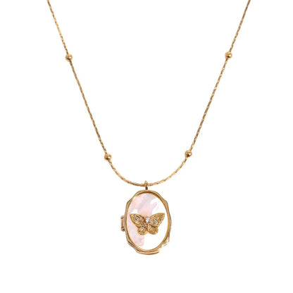 Collar mariposa