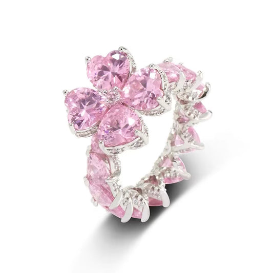 Anillo Icy flor Eda