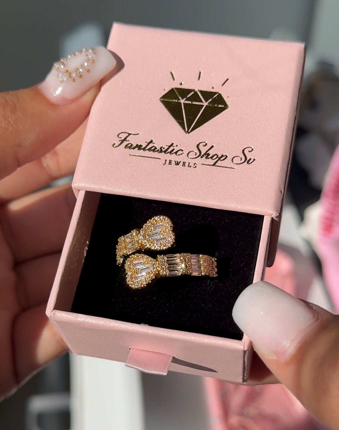 Anillo Icy ajustable unisex