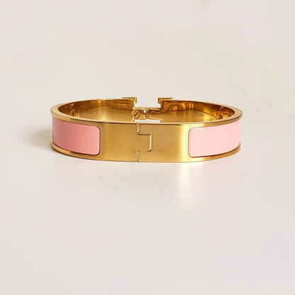 Brazalete Herme dorado Rosado