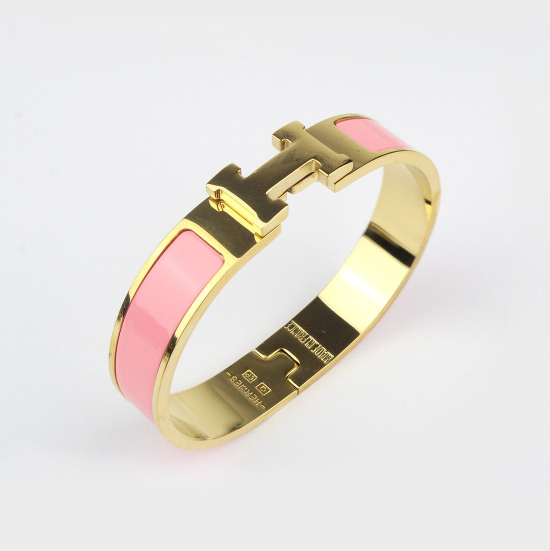 Brazalete Herme dorado Rosado