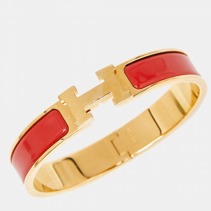 Brazalete Herme dorado Rojo