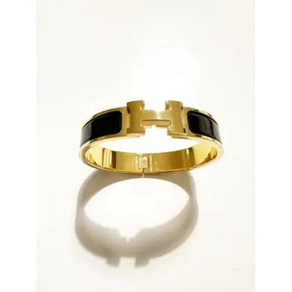 Brazalete Herme  Dorado Negro