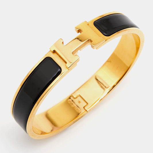 Brazalete Herme  Dorado Negro