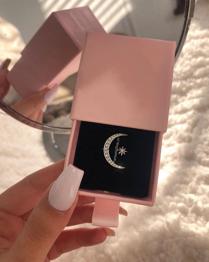 Anillo ajustable luna