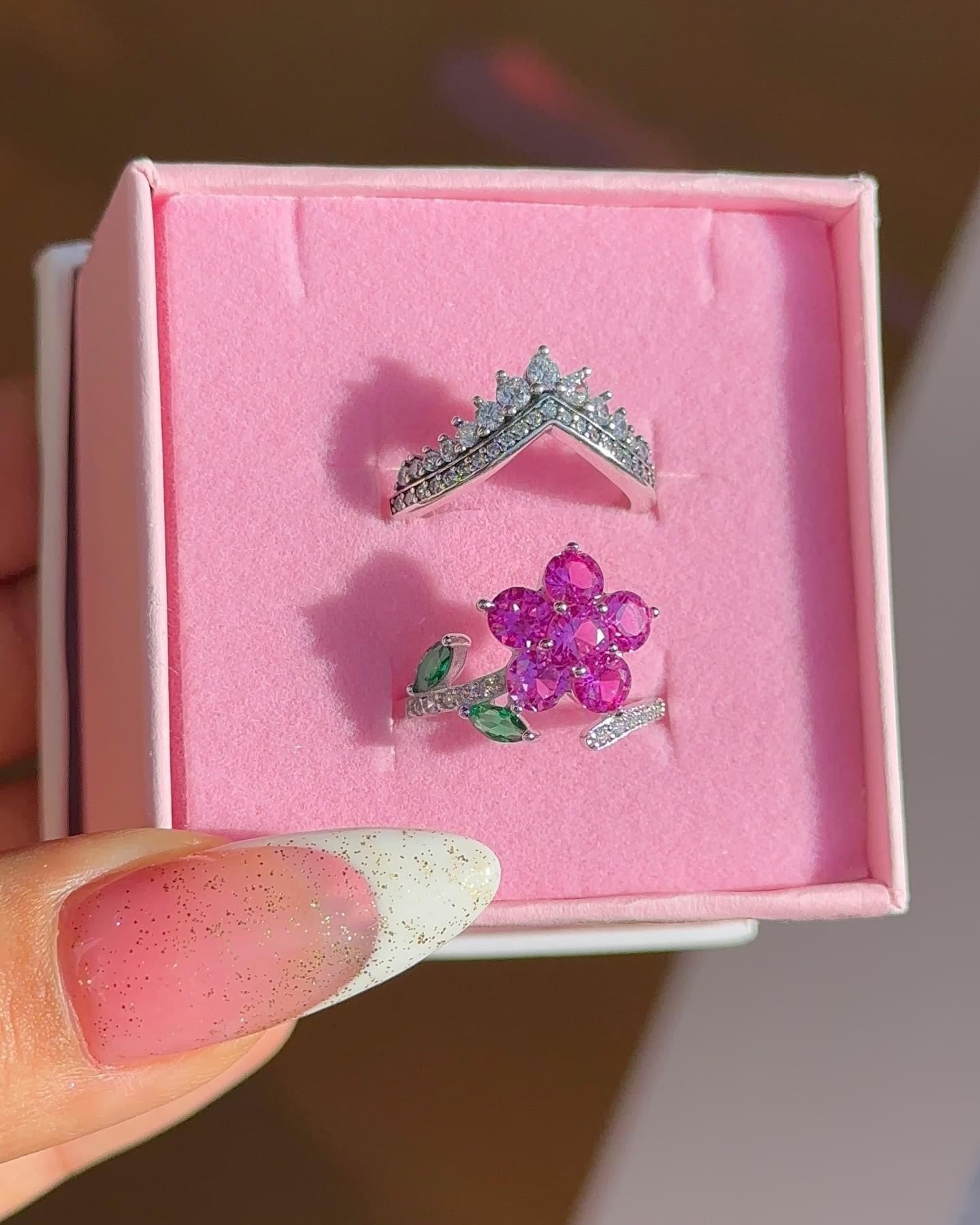 Anillo flor Dalila