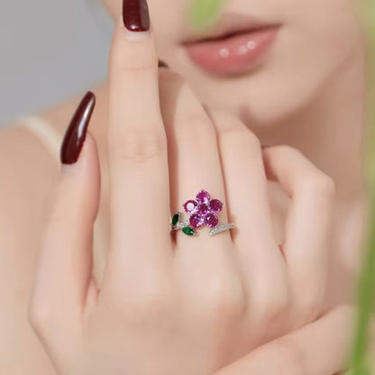 Anillo flor Dalila