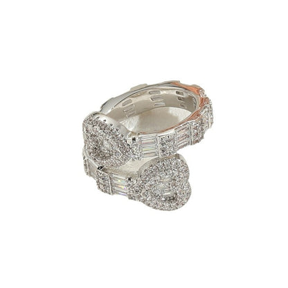 Anillo Icy ajustable unisex