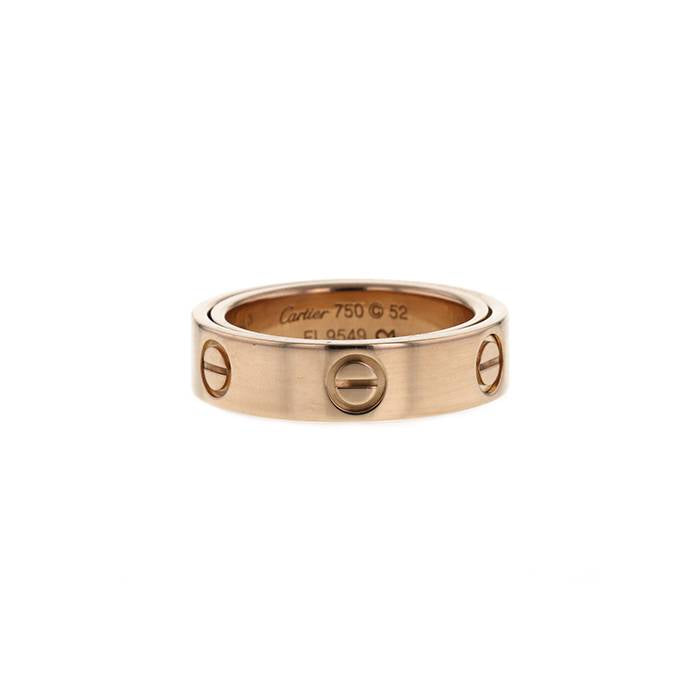 Anillo Cartier rose gold