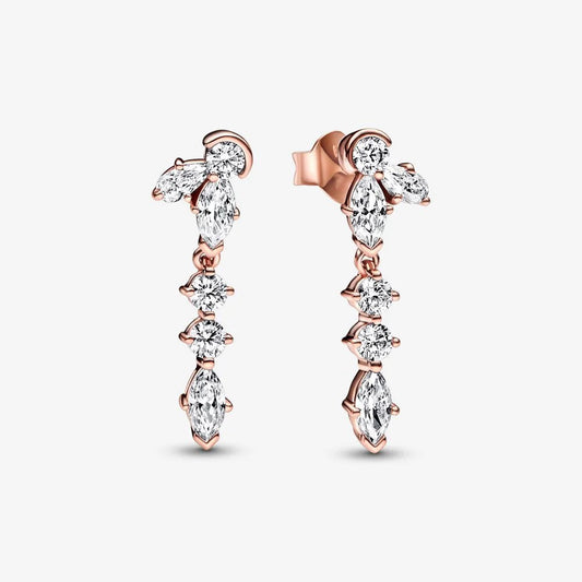 Aretes rose gold